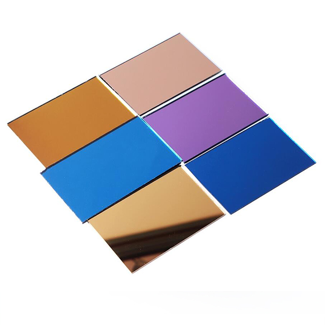 3mm-8mm Tempered Aluminum Coating Mirror for Curtain Wall/ Two Way Mirror Home Decoration 