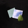 Luck White translucent agate jade green glass hotel dressing table jade glass