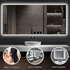 LUCK LED Bathroom Vanity Mirror, Touch Switch, Defogger，Customizing