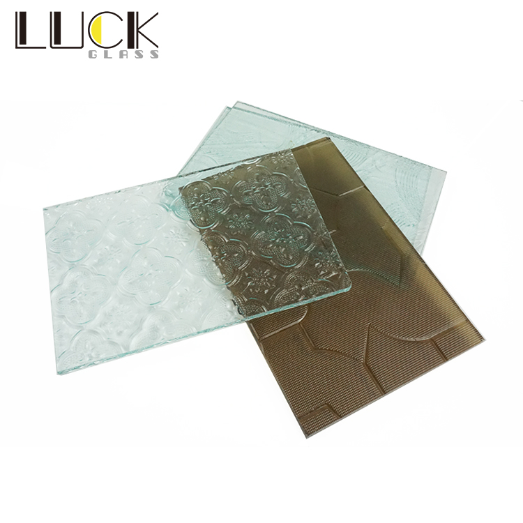 4mm Different Design Patterned Glass Price 
